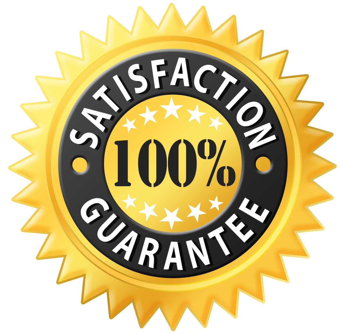 100% Customer Satisfaction Guarantee